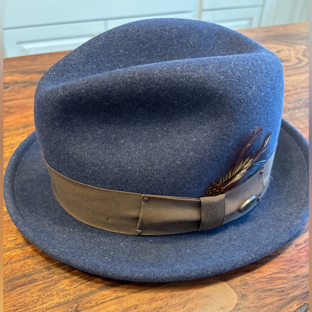 Bailey of Hollywood Wool Felt Packable Men’s Fedora Hat Sz Medium (57-58)